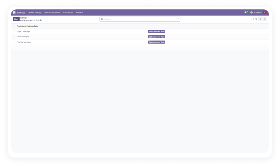 Expense Dynamic Approval Flow