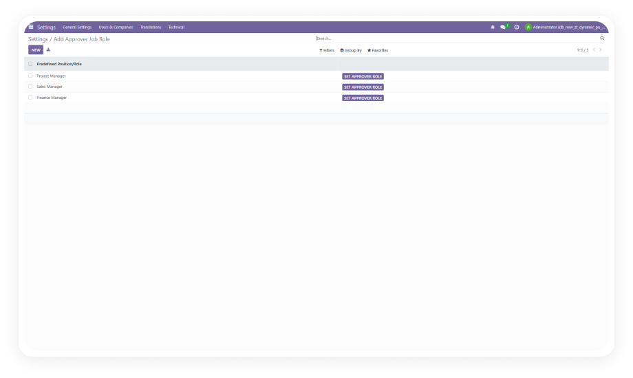 Invoice Dynamic Approval Flow