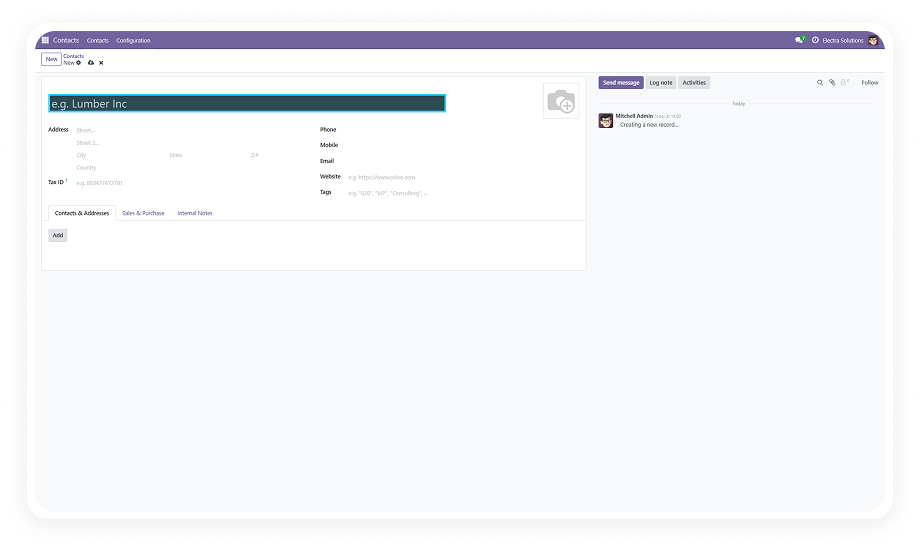 Odoo Mandatory Fields Highlighter